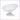 Emelia Oval White Gesso Display Bowl