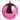 6" Shiny Fuchsia Ball Ornament