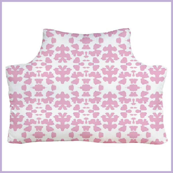The Headboard Pillow® - Chintz Pink Twin XL